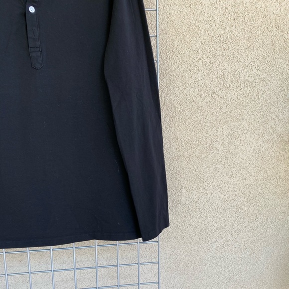 Men's Long Sleeve Polo Casual Shirt - Picture 4 of 5